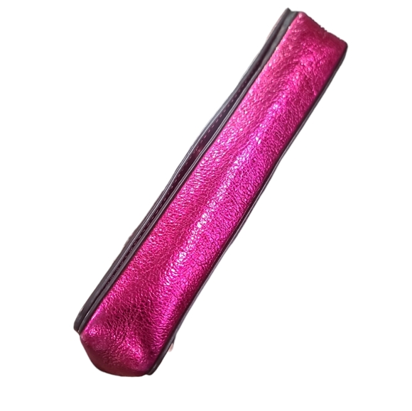 Kate Spade Spencer Metallic Pink Chain Strap Crossbody Wallet - Picture 9 of 17